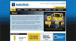 Desktop Screenshot of instrutechinc.com